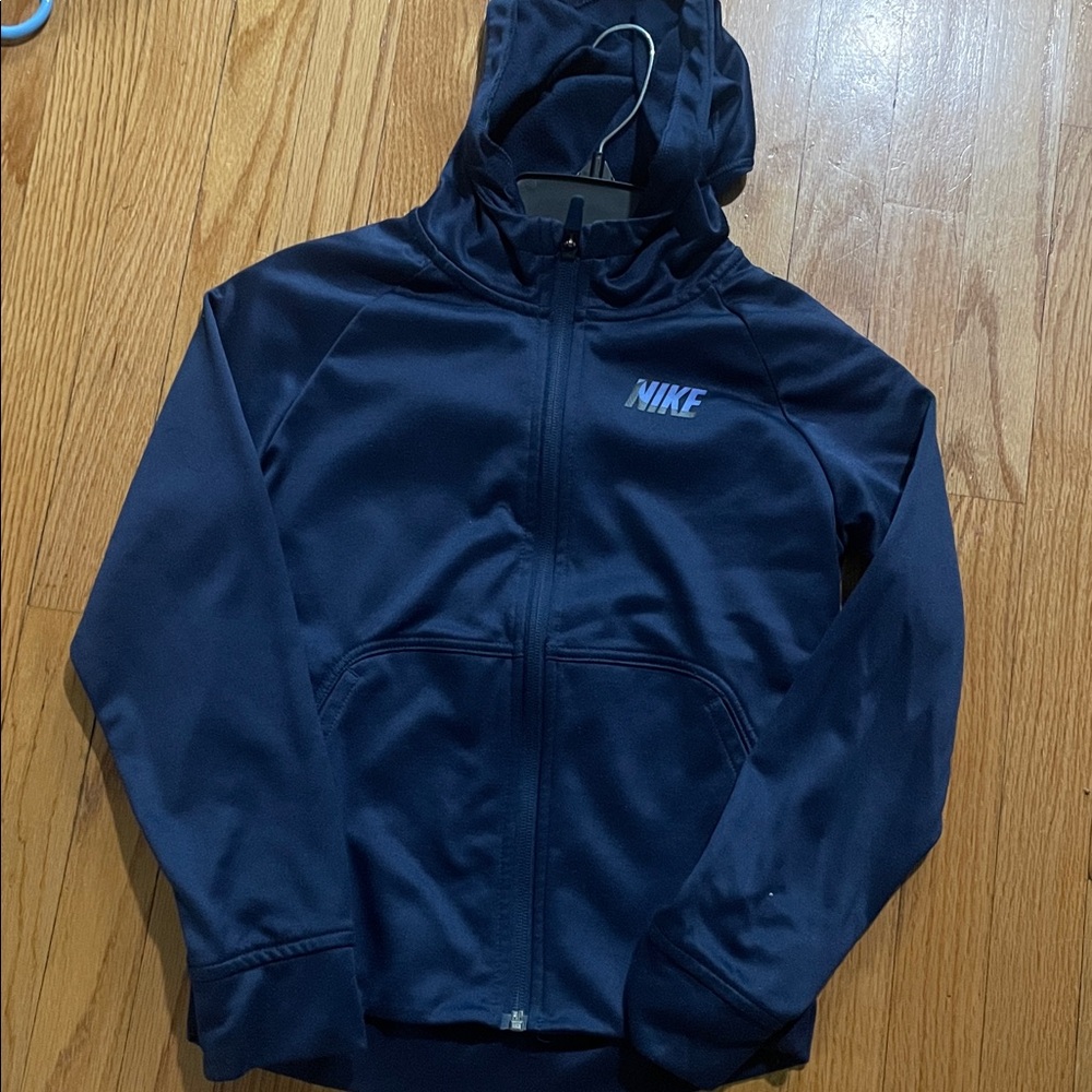 Nike Dark Blue Full-Zip Hoodie